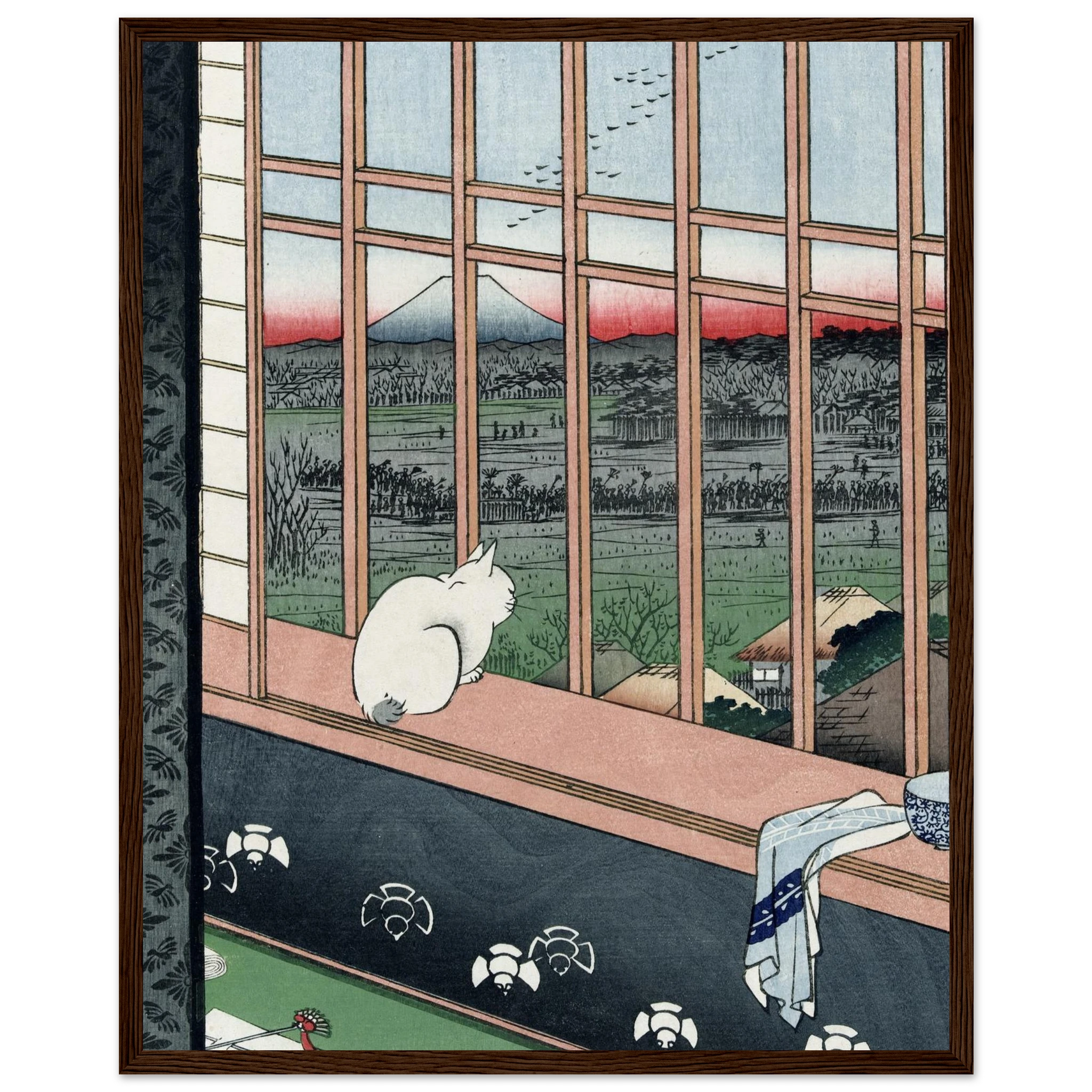 Asakusa Ricefields and Torinomachi Festival - Art Print Detail 5