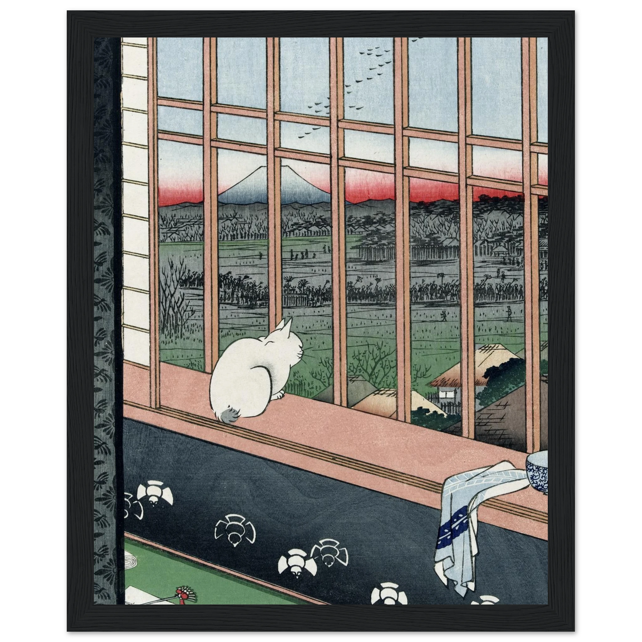Asakusa Ricefields and Torinomachi Festival - Art Print Detail 9