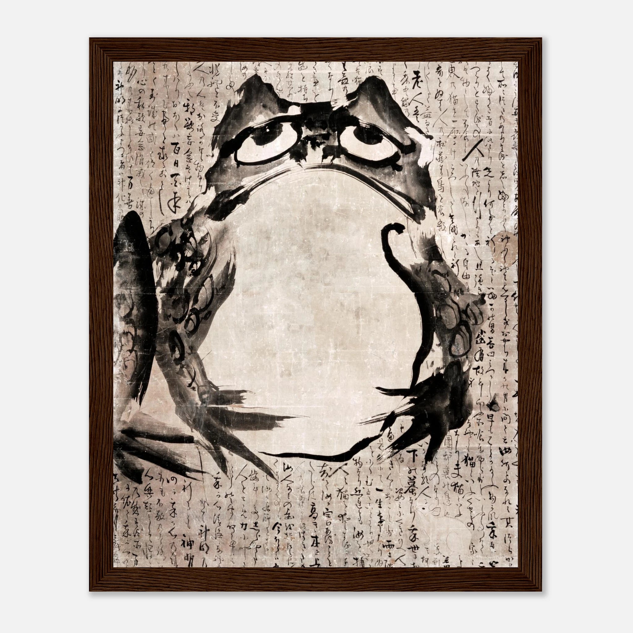 Toad and Mouse - Art Print Detail 3