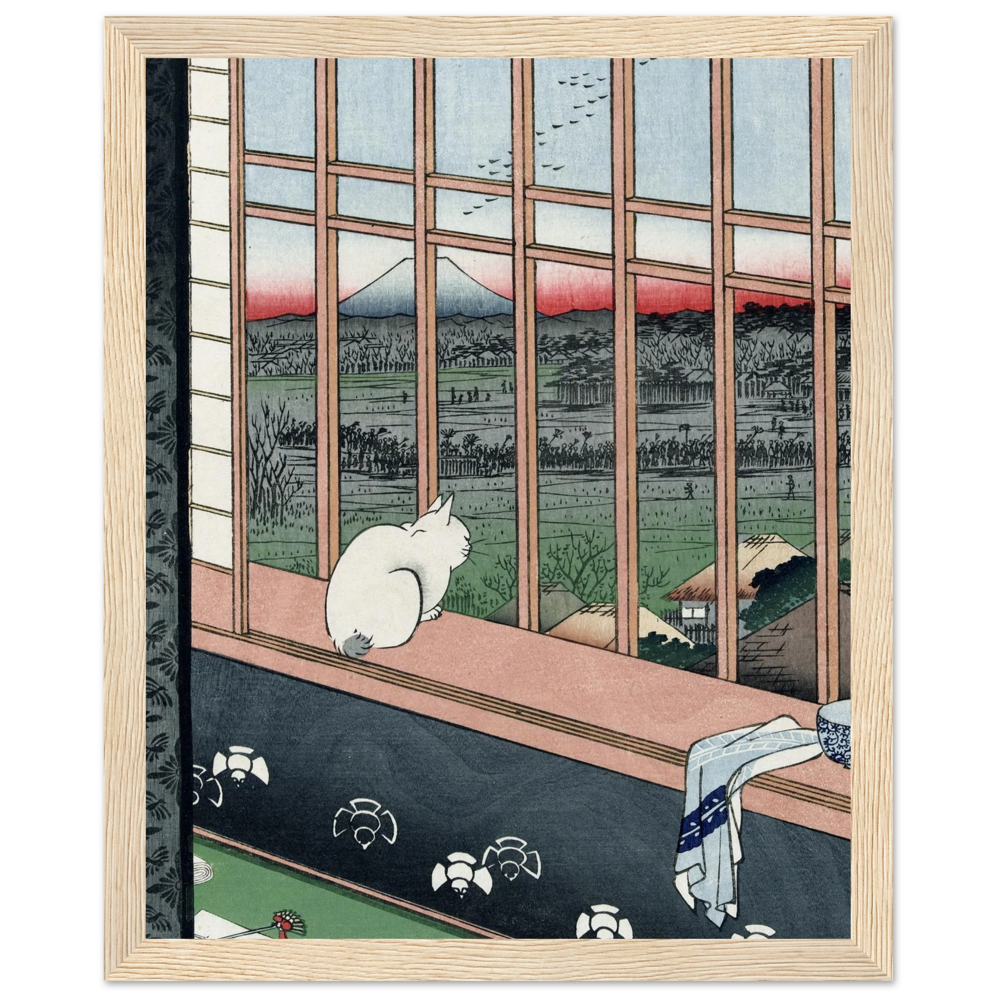 Asakusa Ricefields and Torinomachi Festival - Art Print Detail 13