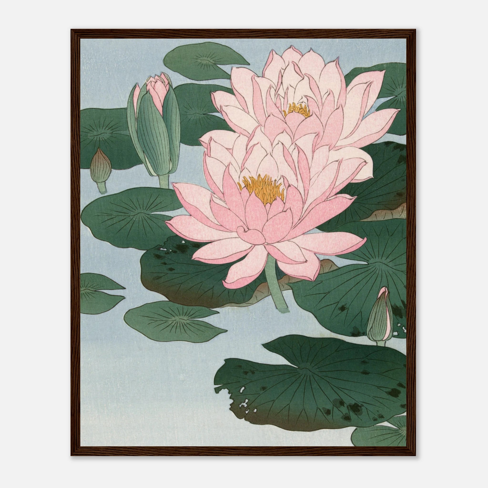 Water Lilies (睡蓮) - Art Print Detail 20