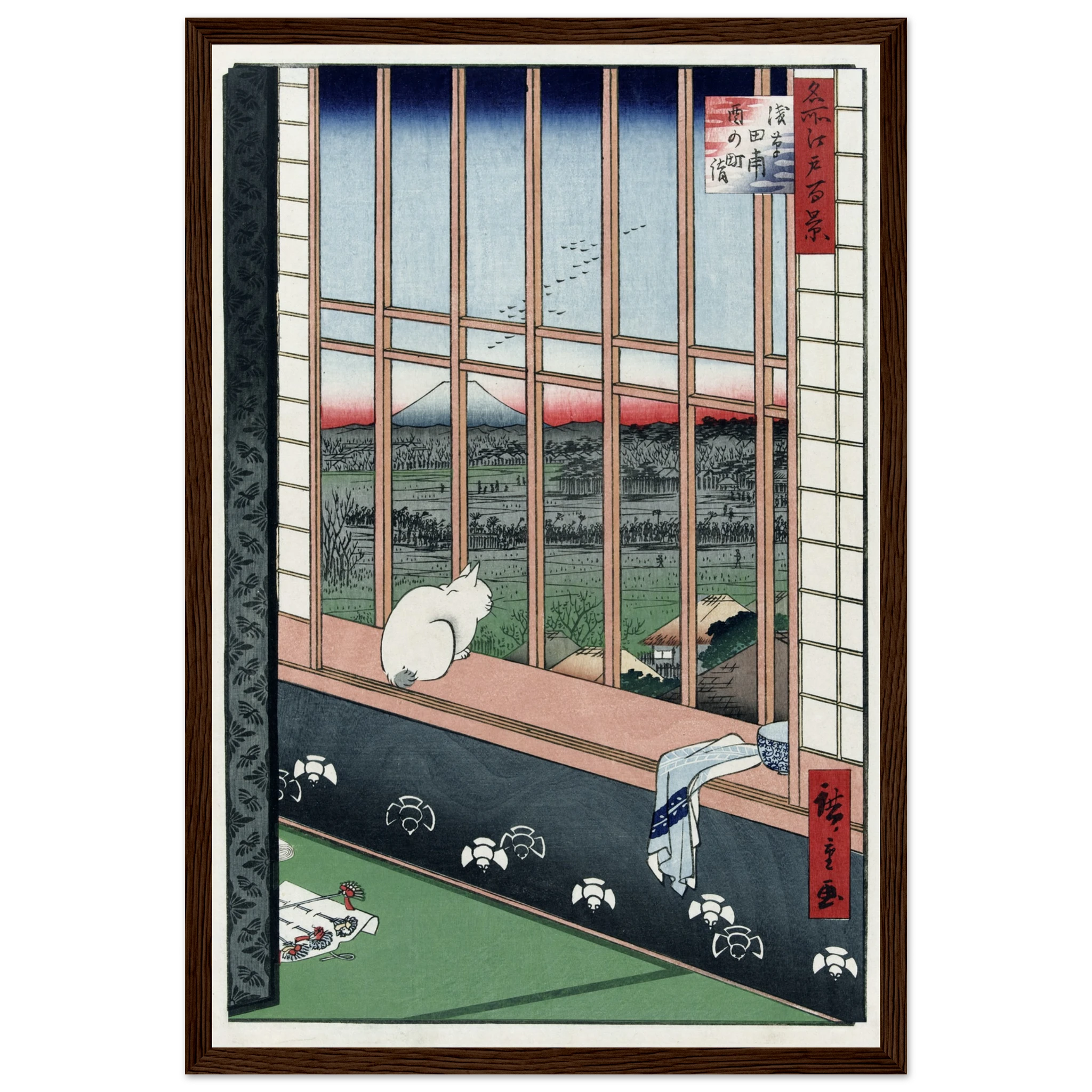 Asakusa Ricefields and Torinomachi Festival - Art Print Detail 19