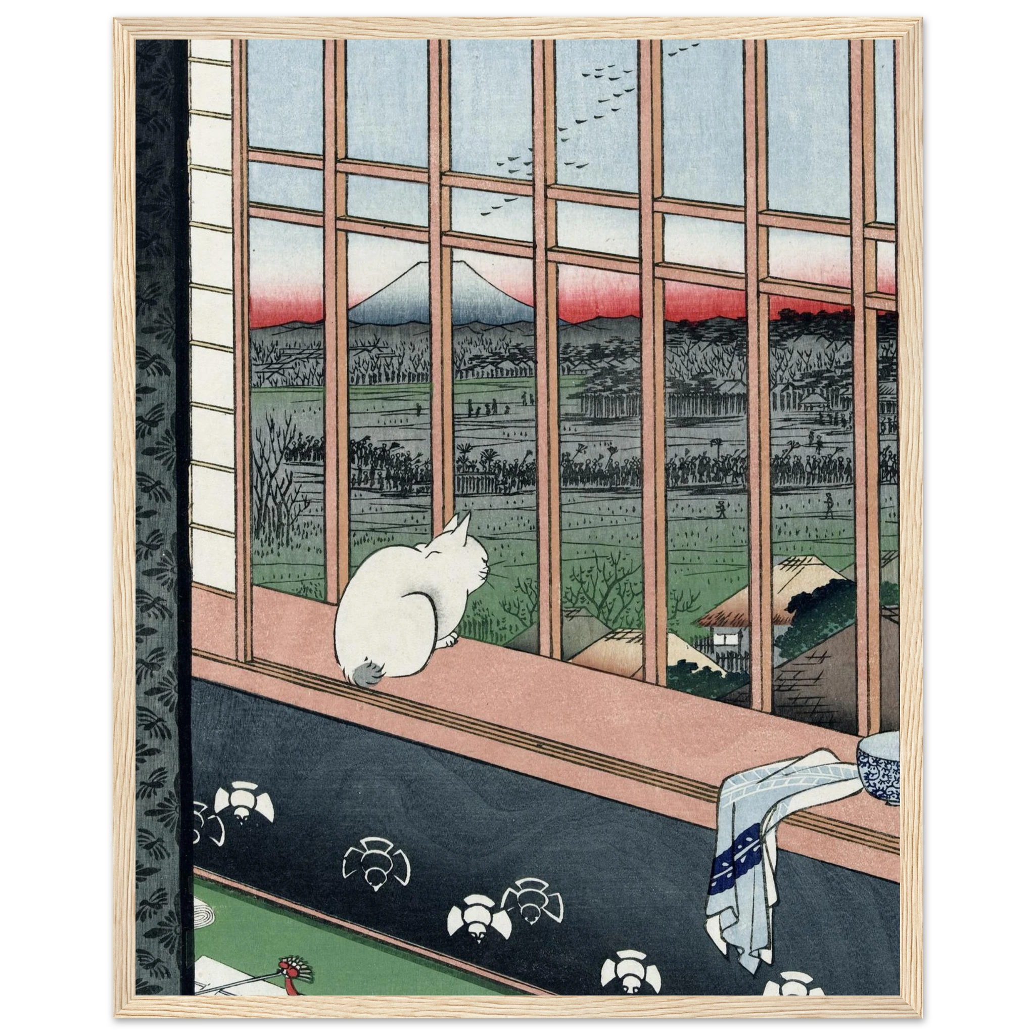 Asakusa Ricefields and Torinomachi Festival - Art Print Detail 15
