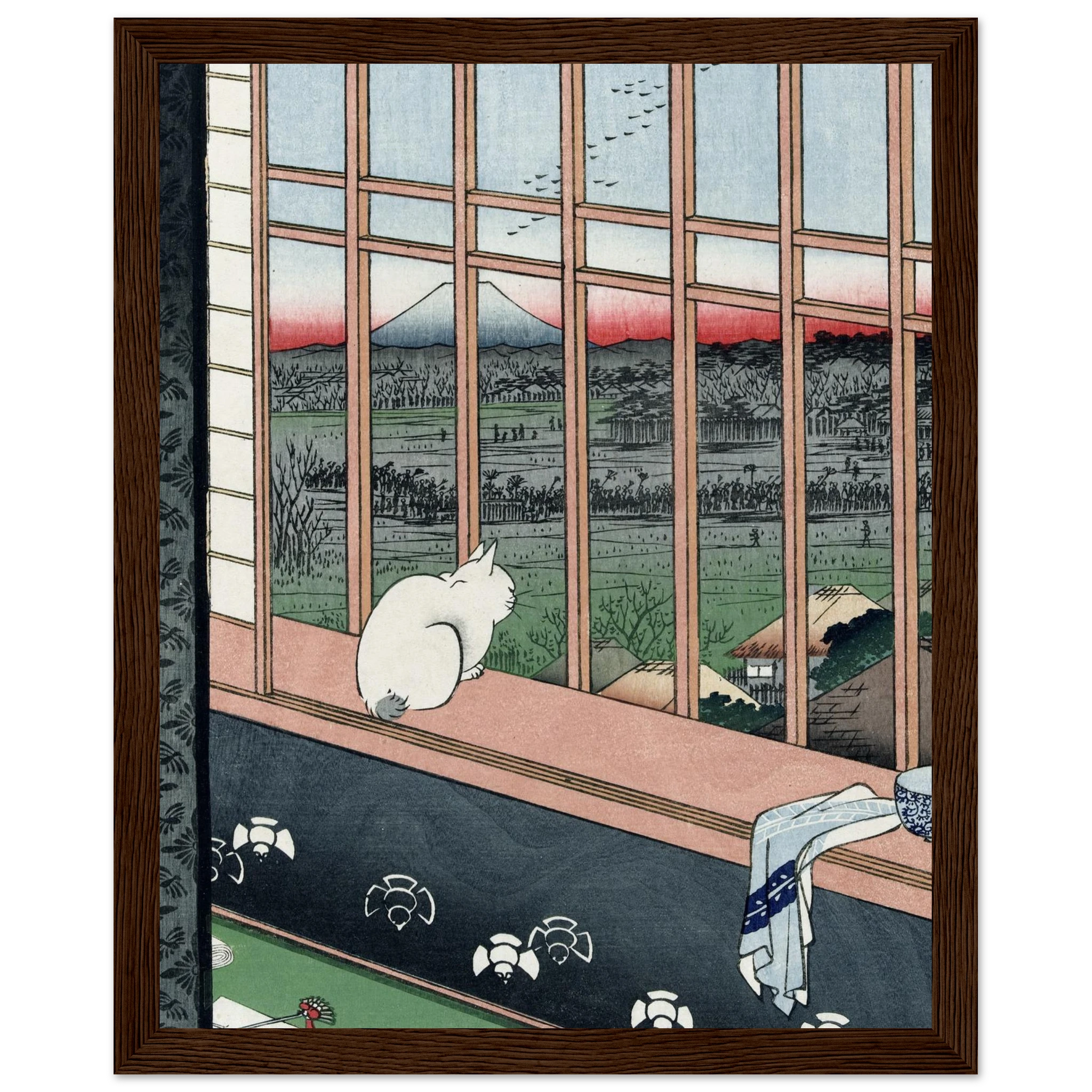 Asakusa Ricefields and Torinomachi Festival - Art Print Detail 18