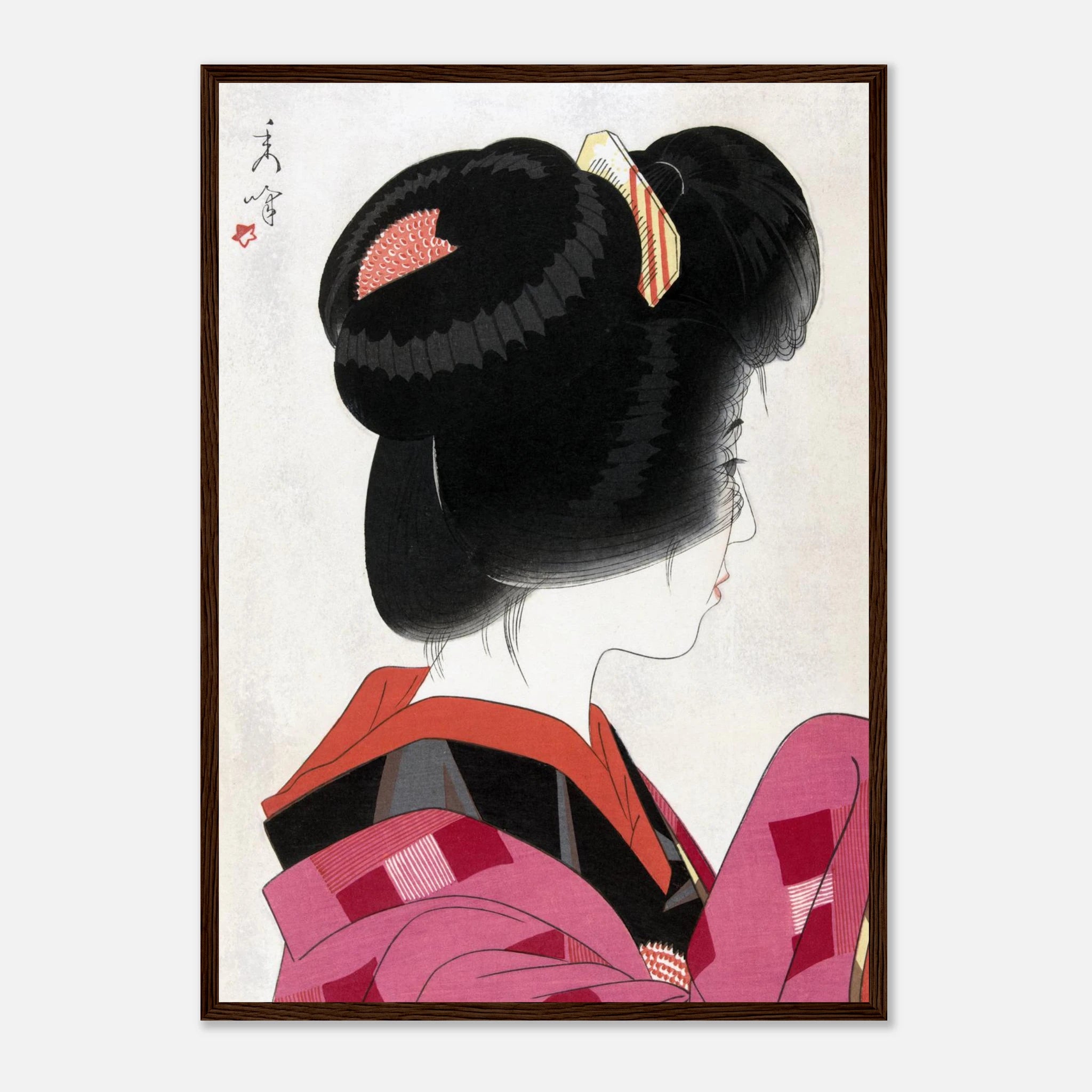 Red Collar - Art Print Detail 17