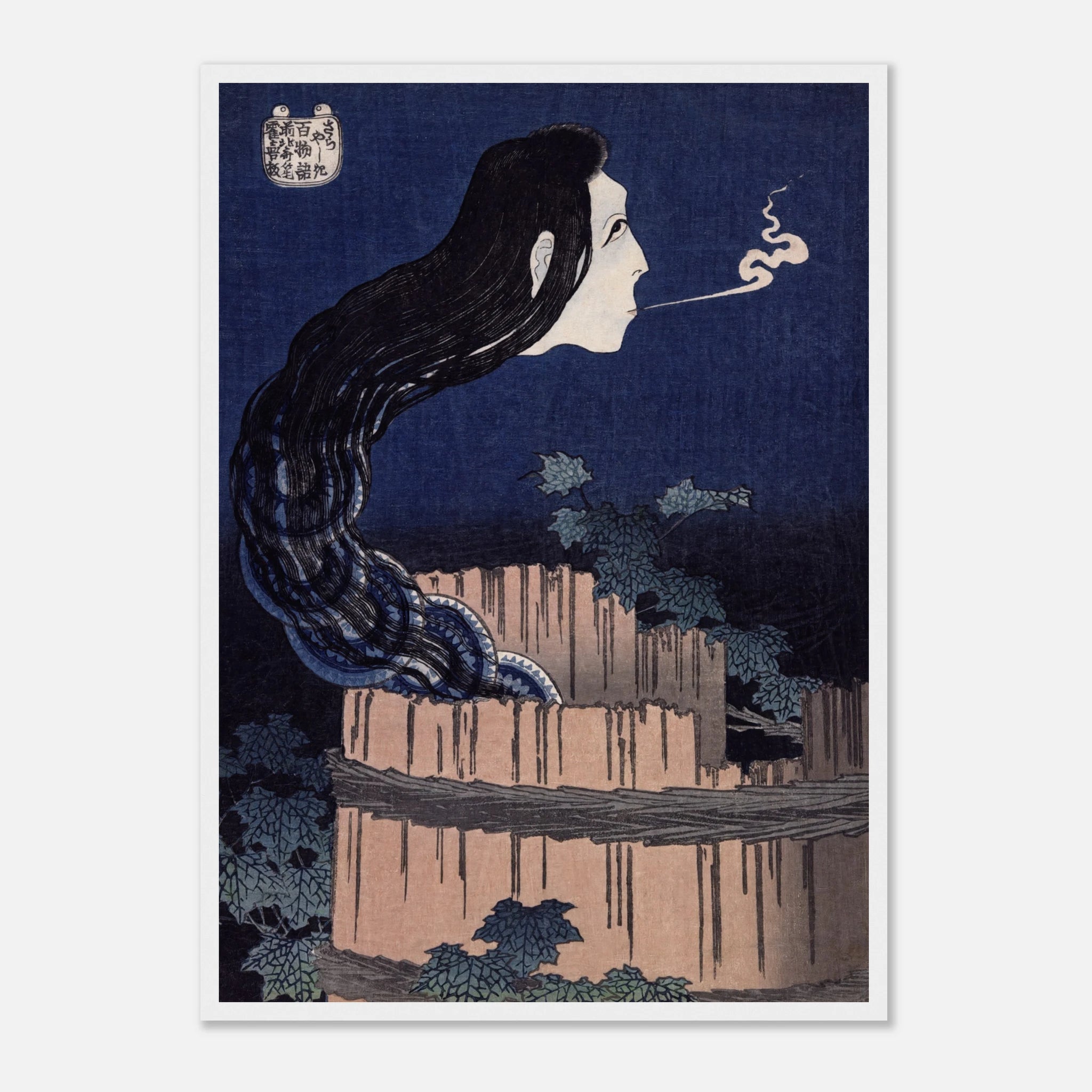 The Plate Mansion (Sarayashiki) - Art Print Detail 10