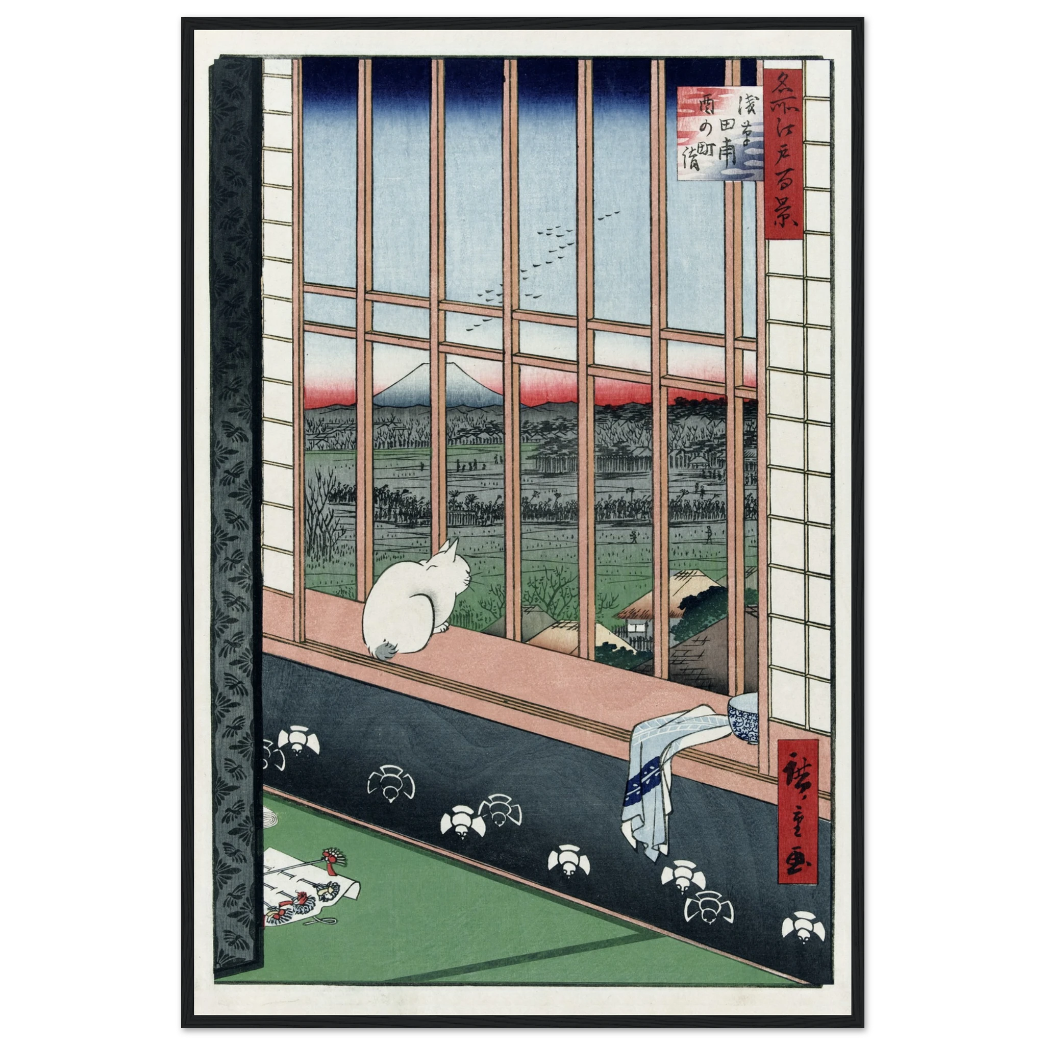 Asakusa Ricefields and Torinomachi Festival - Art Print Detail 20