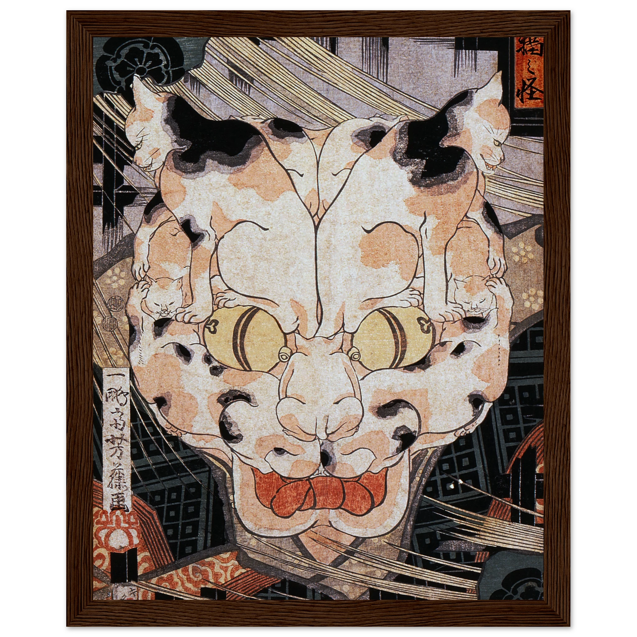 The Supernatural Cat of the Tokaido - Art Print Detail 12