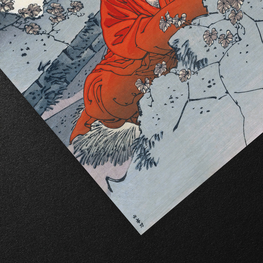 Bodhidharma (Daruma Taishi) - Art Print Detail 2