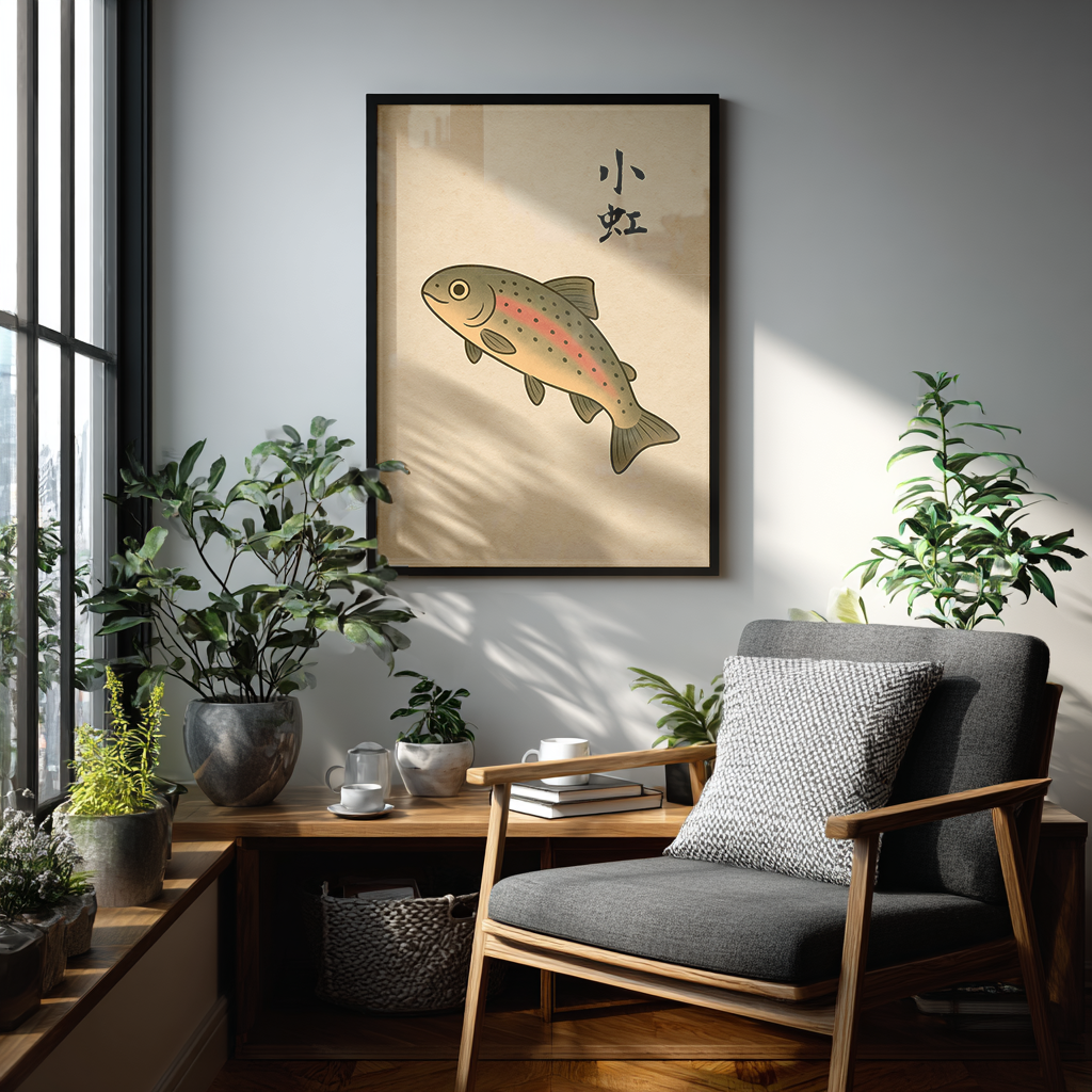 小虹 (Little Rainbow) - Art Print Detail 3