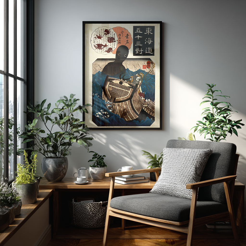 Kuwana: The Story of the Sailor Tokuzō - Art Print Detail 3