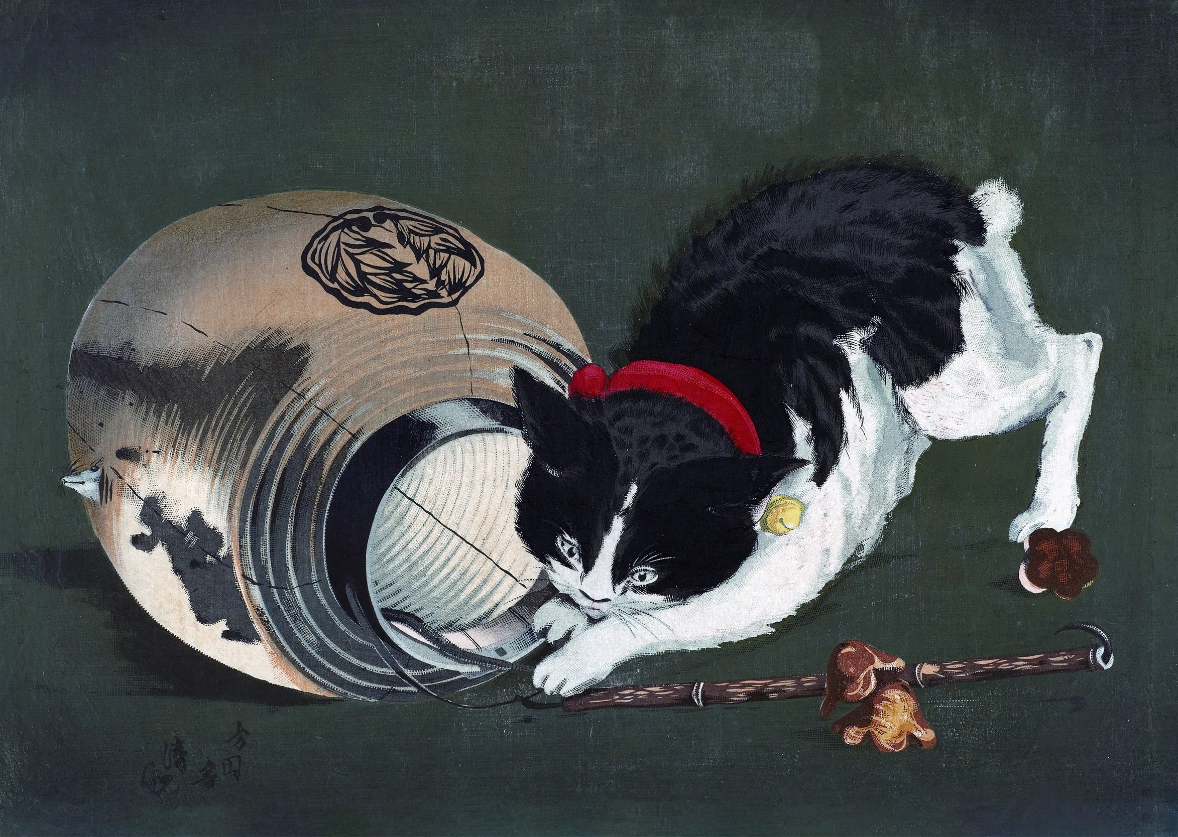 Cat and Lantern