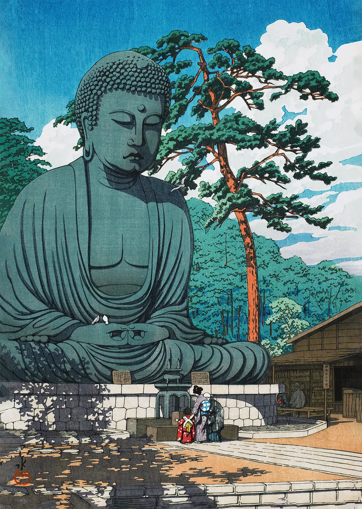 The Great Buddha at Kamakura