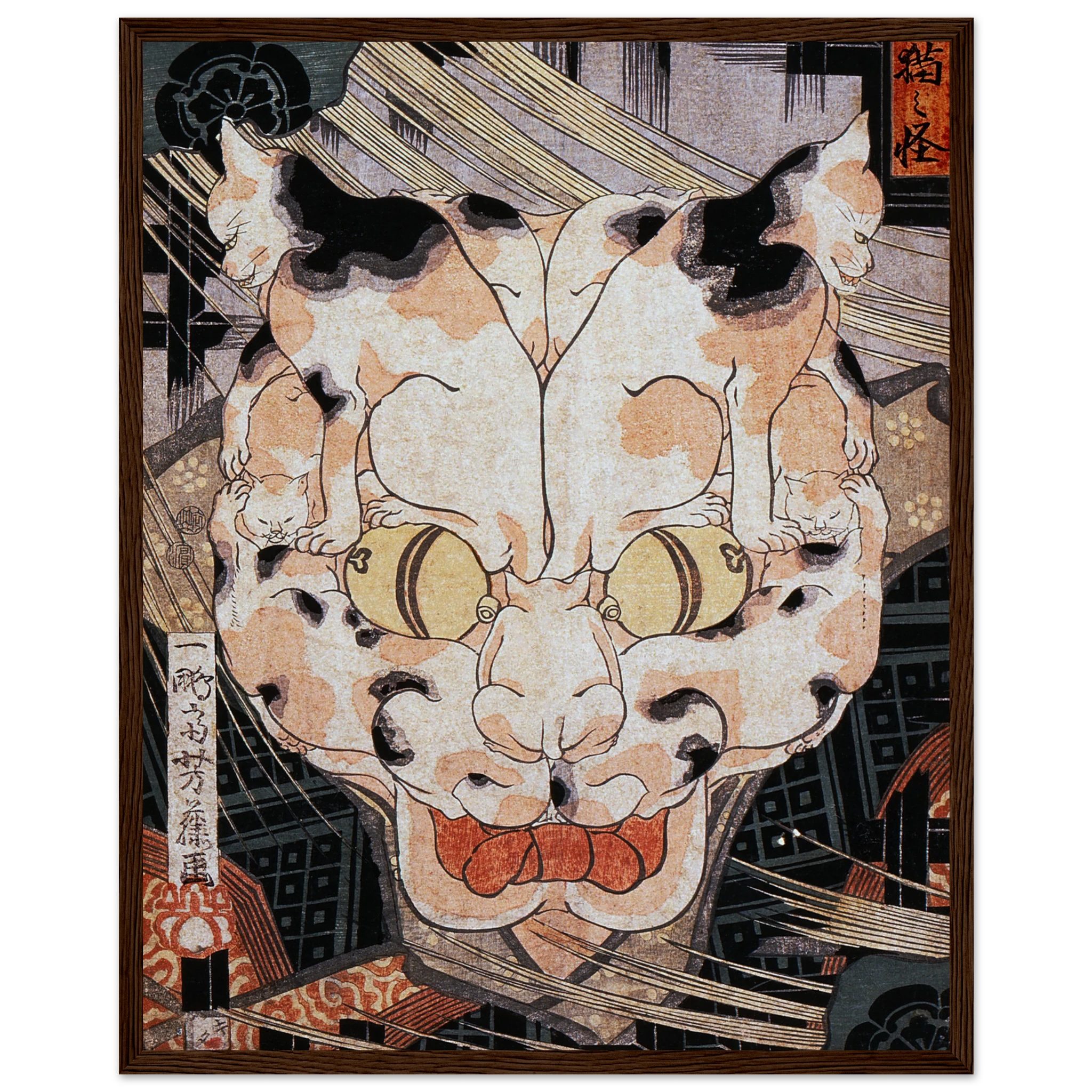 The Supernatural Cat of the Tokaido - Art Print Detail 9