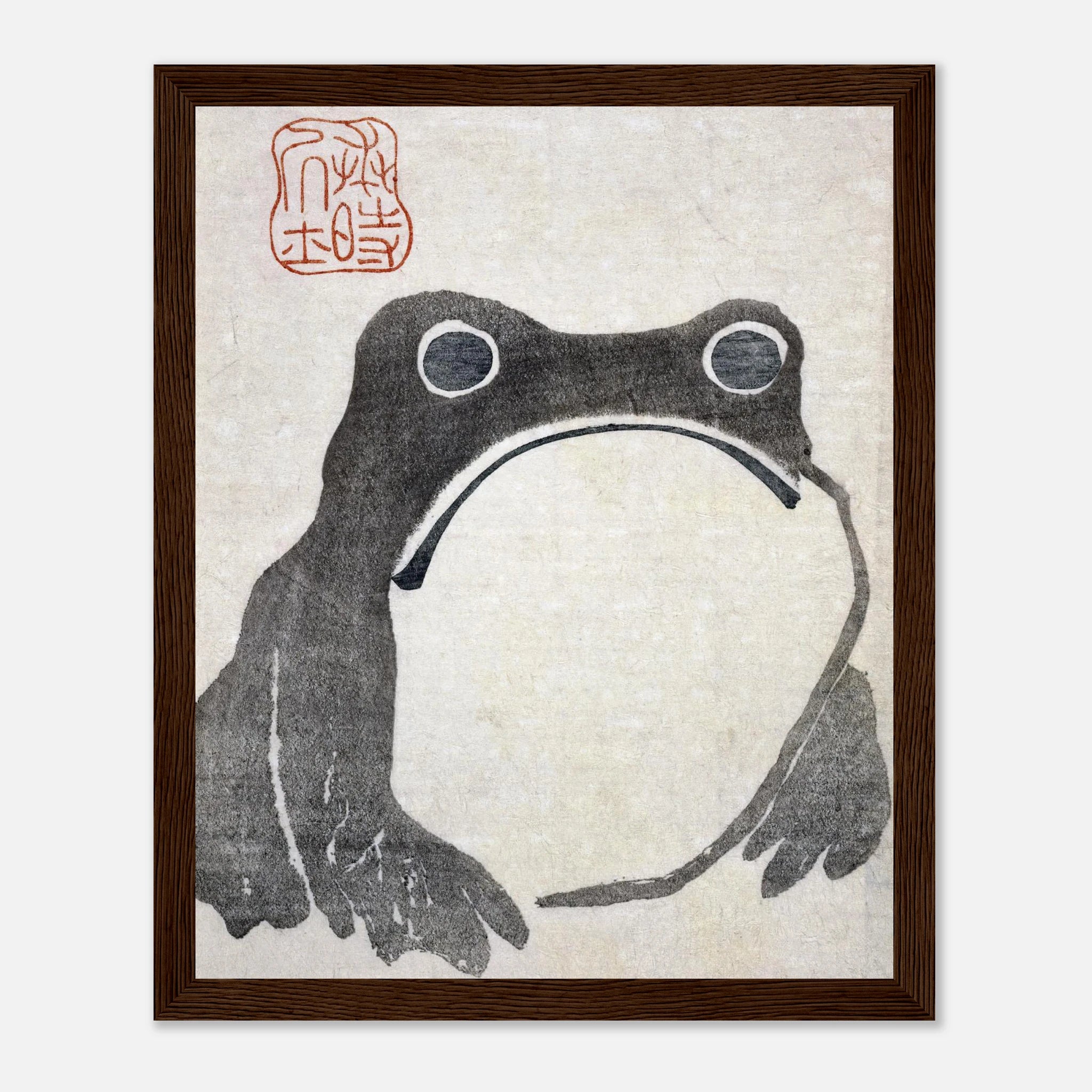 Frog - Art Print Detail 3