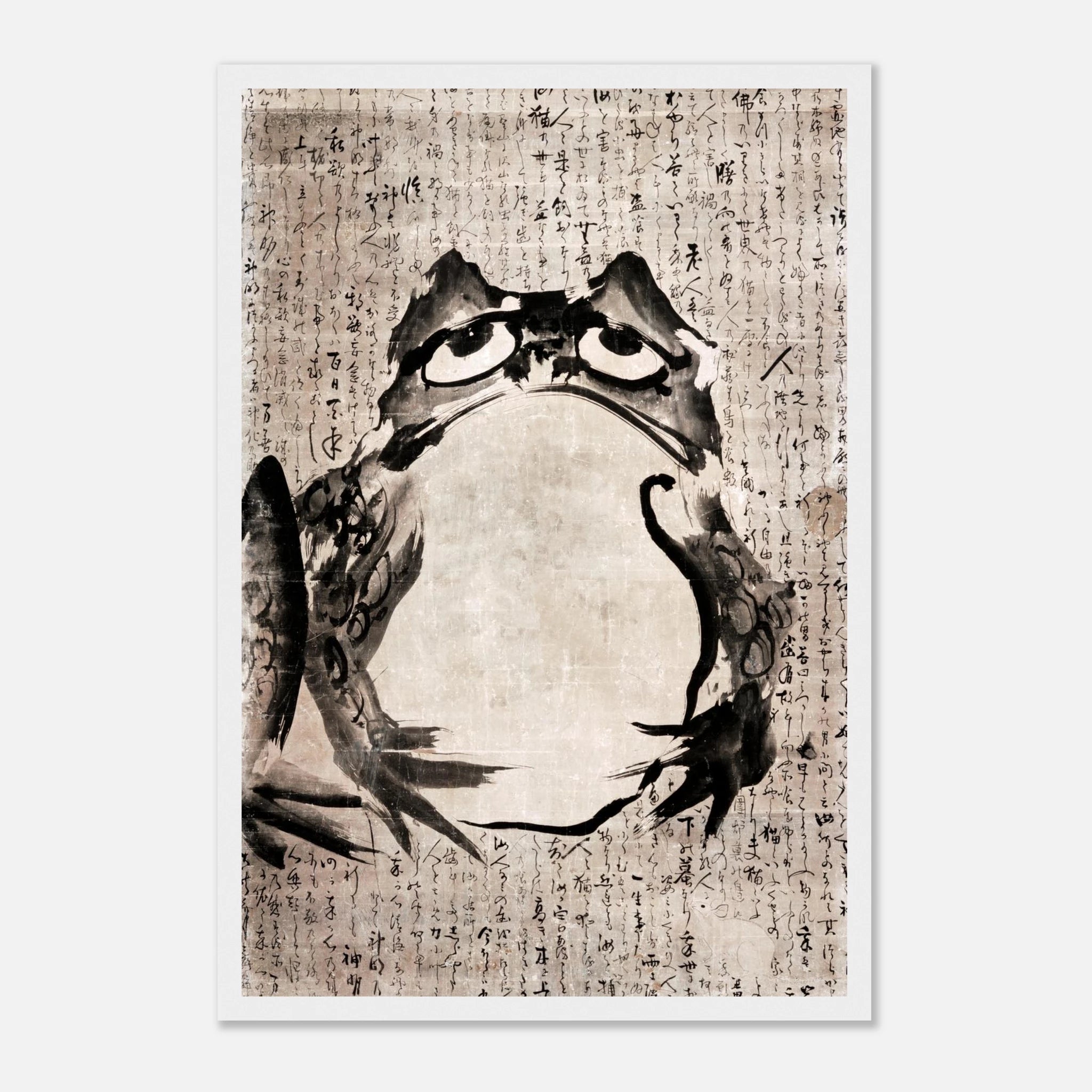 Toad and Mouse - Art Print Detail 2